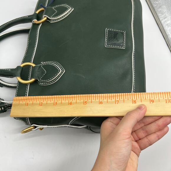 Dooney & Bourke Florentine Leather Short Handle Shopper Ivy - Picture 11 of 16